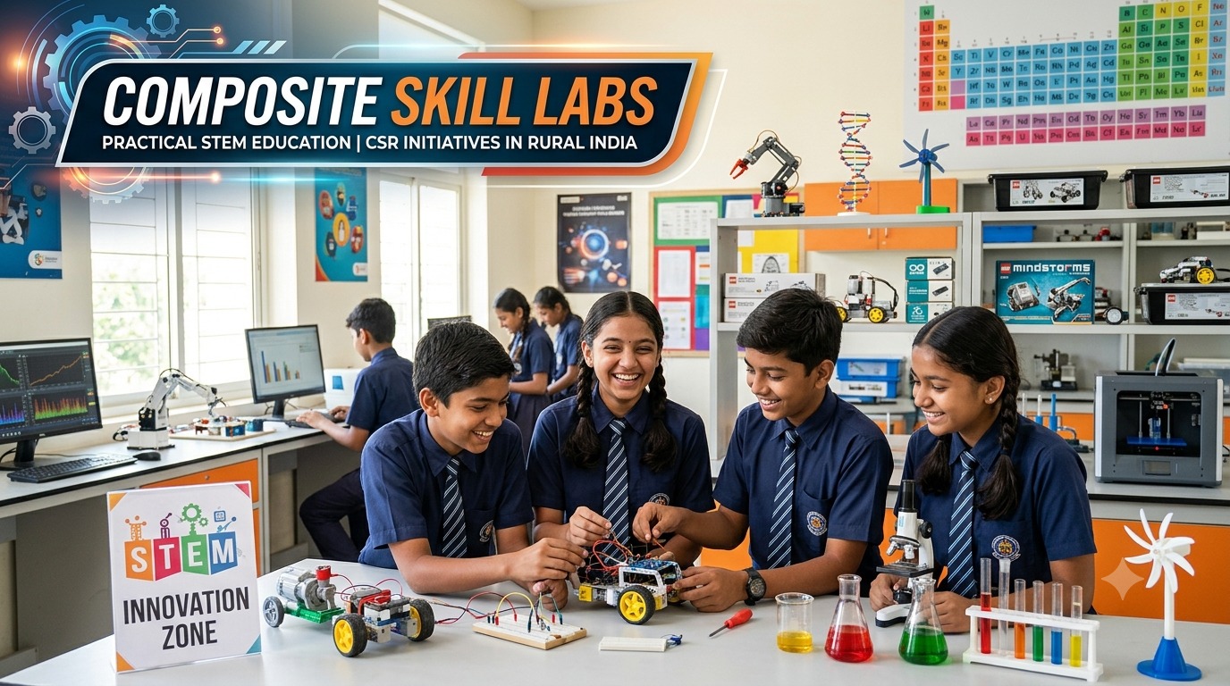 Composite Skill Labs CSR Initiatives in Rural India