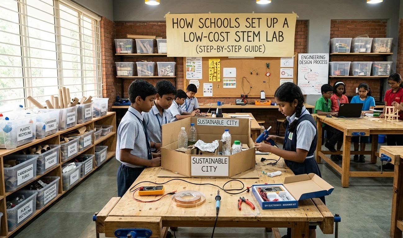 Low Cost STEM Lab Setup Guide Banner
