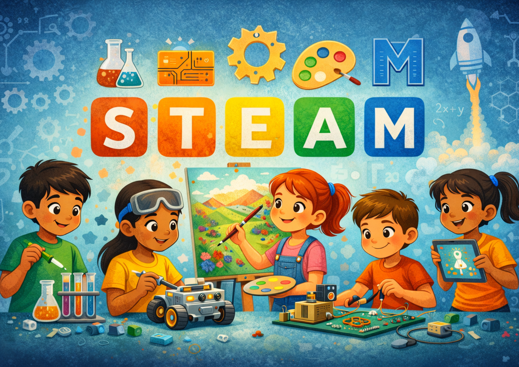 STEAM Education Concept Banner